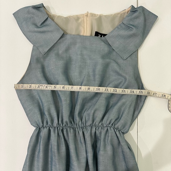 213 by Michelle Kim baby doll collared lace dress size Medium - Picture 6 of 11